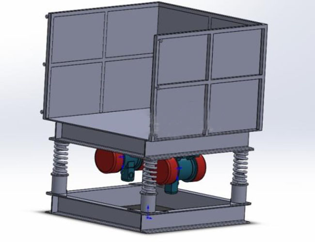 三维振动平台图纸